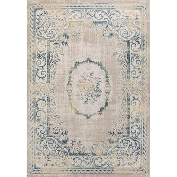 Rosalia Cottage Medallion Area Rug